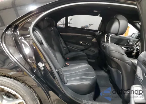 2019 Mercedes-Benz S 560 4Matic из США, поврежденный, VIN WDDUG8GB9KA473904